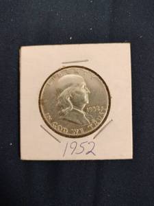 lot 52949 image: 1952 United States Franklin Half Dollar