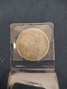 lot 52983 image: 1881 Morgan Silver Dollar