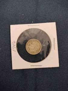lot 59599 image: 1946 Roosevelt silver dime