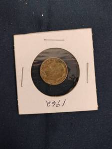 lot 59600 image: 1962 United States Roosevelt dime