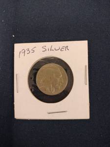 lot 59602 image: 1935 Buffalo Nickel
