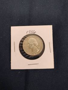 lot 59608 image: 1956 United States Washington quarter