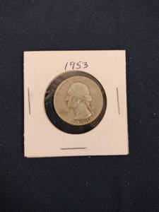 lot 59610 image: 1953 United States Washington quarter