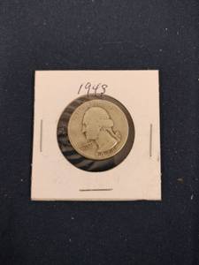 lot 59613 image: 1948 United States Washington quarter