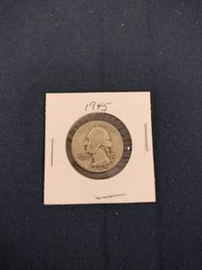 lot 59615 image: 1945 United States Washington quarter
