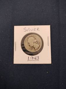 lot 59617 image: 1943 United States Washington quarter