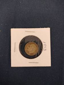 lot 59628 image: 1953 United States Roosevelt dime
