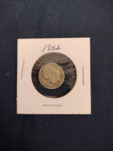 lot 59629 image: 1952 United States Roosevelt dime