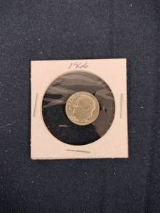 lot 59636 image: 1966 United States Roosevelt dime