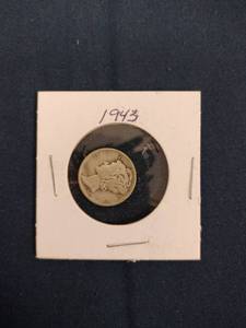 lot 59639 image: 1943 Mercury Dime