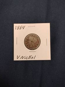 lot 59646 image: 1884 Liberty Head V nickel