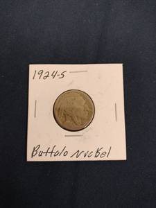 lot 59648 image: 1924-S Indian Head Buffalo Nickel