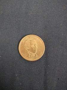 lot 59663 image: 2008 James Monroe Presidential $1 coin