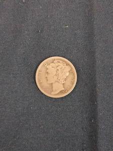 lot 59688 image: 1934 Mercury Dime