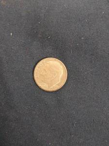 lot 59696 image: 1961 United States Roosevelt Dime