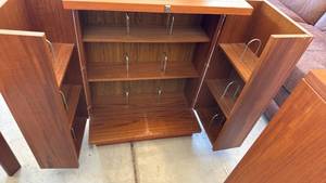 lot 321 image: Video cabinet 31x24x13 no key located in garage