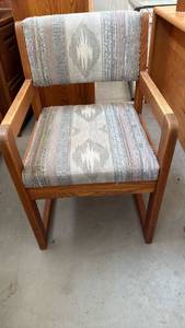 lot 328 image: Upholstered dining chair