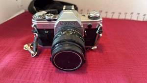 lot 1021 image: Canon AE-1 35mm camera