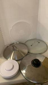 lot 1327 image: Misc cookware lids