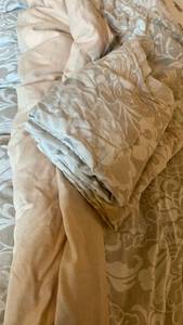 lot 1516 image: Full size duvet with pillow shams and comforter inside