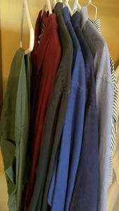 lot 1542 image: Mens shirts XL and pants 34X31