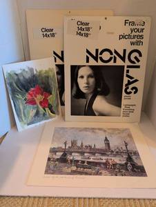 lot 1611 image: Framing materials and Art Prints