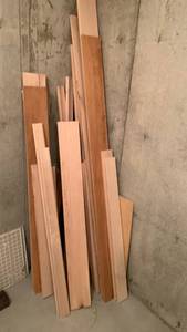 lot 2302 image: Misc wood located in basement