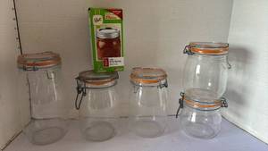 lot 3207 image: Hinged Jars
