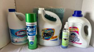 lot 3211 image: Household Cleaning Supplies