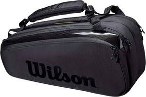 lot 101628 image: Retails for $119 WILSON Super Tour 9 Pk Pro Staff Black