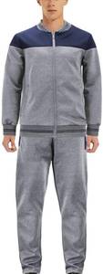 lot 201460 image: Mens Sports Gym Fitness Work Out Running Jogging 2 Piece Tracksuit Set