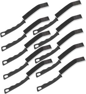 lot 201465 image: Cabilock 10pcs Multifunctional Crevice Cleaning Brush Set Hard Bristle Bathroom and Kitchen Gap Scrub Brush for Tiles Windows and Household Surfaces