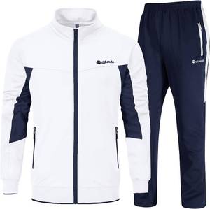 lot 201472 image: YSENTO Mens Tracksuits Outfits Set 2 Piece Jogging Suits Warm Up Sweatsuits Sweat Track Suits Sets