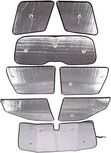 lot 401397 image: Retails for $154 Riloer 8 Pcs Aluminum Foil Silver Car Window Sunshade Visors, Car Window Sunshade Visors, Compatible with Land Rover Freelander 2007-2015