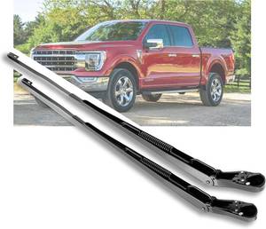 lot 401411 image: 1 Pair Front Windshield Wiper Arm Kit Fits Compatible with 2015-2021 Ford F150 F250 F350 F450 F550 Super Duty Navigator Expedition Replaces OE 42798 42799 FL3Z17527A FL3Z17526A