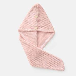 lot 401422 image: Hair Drying Towel with Button, Head Towel to Dry Hair Quickly