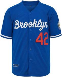 lot 401423 image: Mens Baseball Jersey #42 Jersey