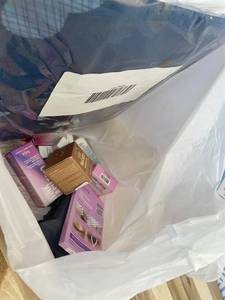 lot 311435 image: 15 Item Mystery Bag (misc. makeup, phone accessories, electronics, hug toys, stuffed animals, keychains, household items, etc.)