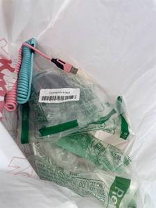 lot 311448 image: 15 Item Mystery Bag (misc. makeup, phone accessories, electronics, hug toys, stuffed animals, keychains, household items, etc.)