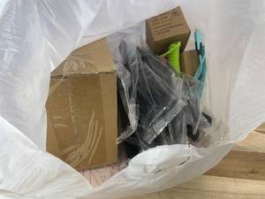 lot 311469 image: 15 Item Mystery Bag (misc. makeup, phone accessories, electronics, hug toys, stuffed animals, keychains, household items, etc.)