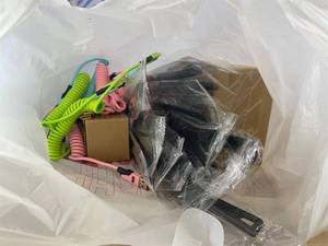 lot 311471 image: 15 Item Mystery Bag (misc. makeup, phone accessories, electronics, hug toys, stuffed animals, keychains, household items, etc.)