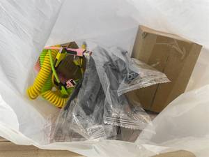 lot 311480 image: 15 Item Mystery Bag (misc. makeup, phone accessories, electronics, hug toys, stuffed animals, keychains, household items, etc.)