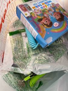 lot 411380 image: 15 Item Mystery Bag (misc. makeup, phone accessories, electronics, toys, stuffed animals, keychains, household items, etc.)