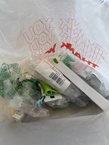 lot 411433 image: 15 Item Mystery Bag (misc. makeup, phone accessories, electronics, toys, stuffed animals, keychains, household items, etc.)