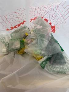 lot 411446 image: 15 Item Mystery Bag (misc. makeup, phone accessories, electronics, toys, stuffed animals, keychains, household items, etc.)