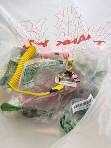 lot 411450 image: 15 Item Mystery Bag (misc. makeup, phone accessories, electronics, toys, stuffed animals, keychains, household items, etc.)