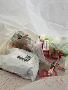 lot 411451 image: 15 Item Mystery Bag (misc. makeup, phone accessories, electronics, toys, stuffed animals, keychains, household items, etc.)