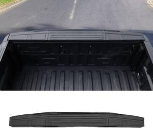 lot 201518 image: Tailgate Molding Cap Cover Compatible with 2021-2025 Ford F150 TPE Tailgate Molding Trim Top Cap Protector Cover for 2024 Ford F-150 Accessories (NOT for Multifunction Tailgate)