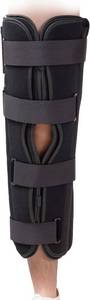 lot 111676 image: TODDOBRA 3-Panel Knee Immobilizer Full Leg Support Brace, Aluminum Alloy Straight Knee Splint - for Knee Pre- and Post-Operative &amp Injury or Surgery Recovery (Size M  Medium)