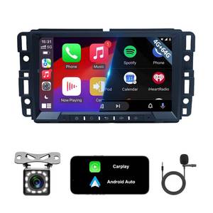lot 17059 image: Ichuangxin 8 Inch Android13 4G64G Wireless Apple CarPlay Android Auto Car Stereo for Chevrolet Chevy Silverado GMC Sierra Buick Enclave Yukon 2007-2013 with FM AM GPS BT WiFi EQ SWC Backup Camera MIC - Retail $150